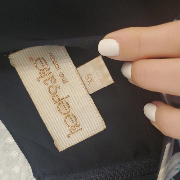 Navy blue with Floral Mini - Picture 4 of 5